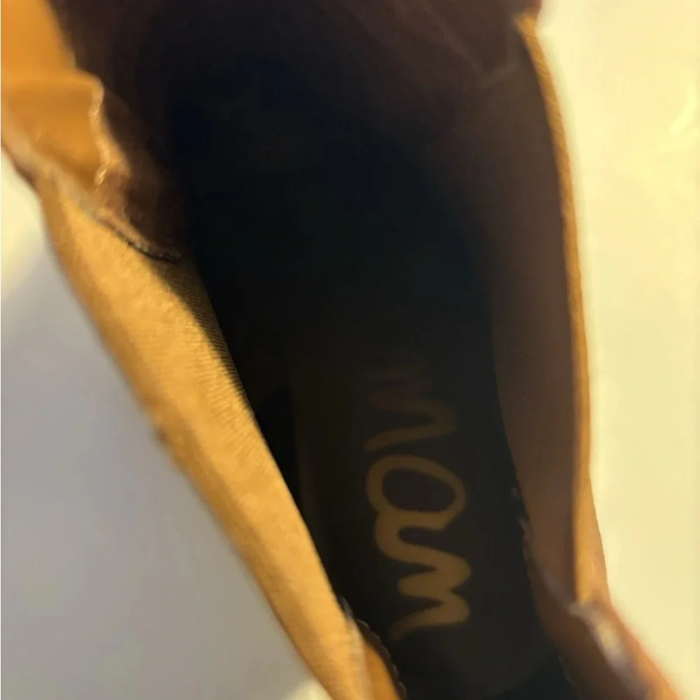 Sam Edelman Brown Suede Platform Ankle Boot
